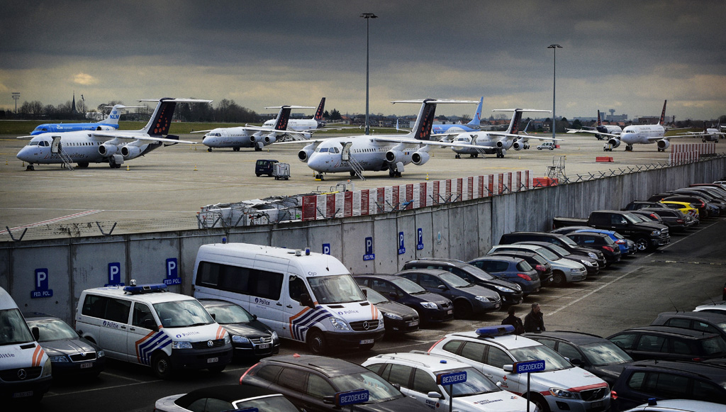 Parkplatz am Brussels Airport in Zaventem (Archivbild: Yorick Jansens/Belga)