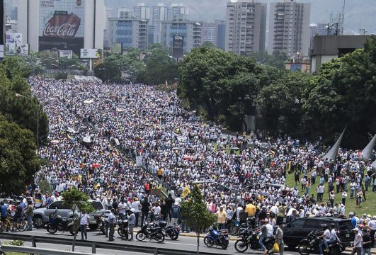 Anti-Regierungs-Demo in Caracas