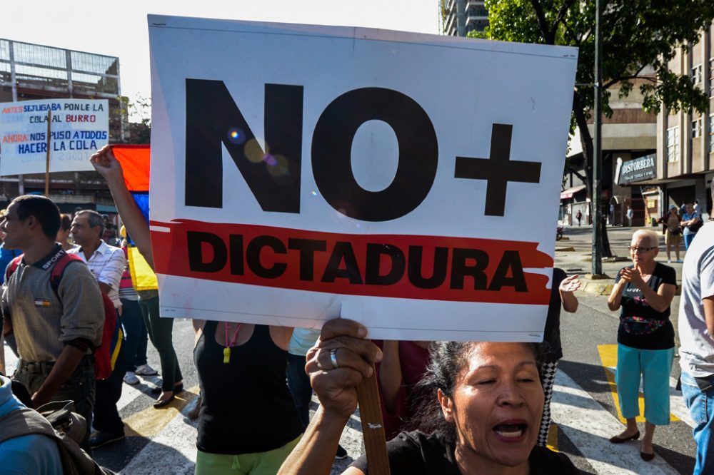 Proteste in der Hauptstadt Caracas