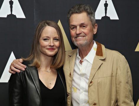 Jonathan Demme mit Schauspielerin Jodie Foster