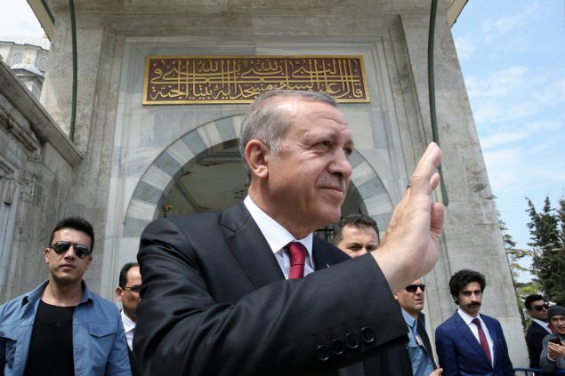 Der türkische Präsident Erdogan