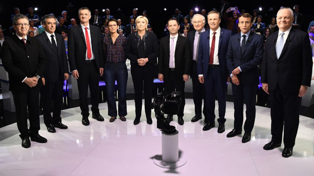 Zehn von elf Kandidaten um das Präsidentschaftsamt
