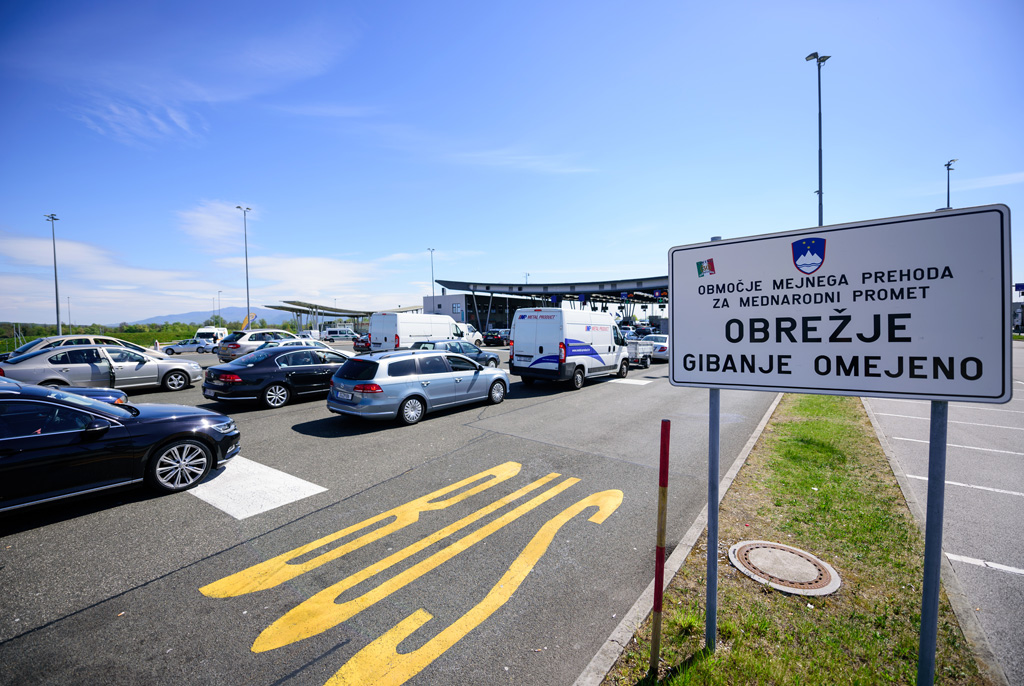 Grenzkontrollen an der kroatisch-slowenischen Grenze führten am Wochenende zu langen Staus