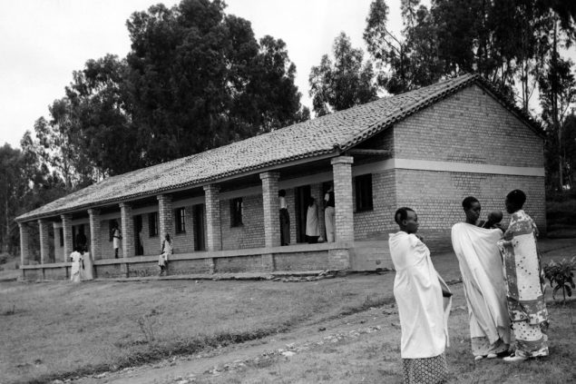 Das Nyanza-Hospital im Kongo in den fünfziger Jahren: Viele Kolonialkinder wurden ihren Müttern entrissen