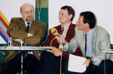 Luc Walpot bei den Gemeinderatswahlen in Lontzen 1994