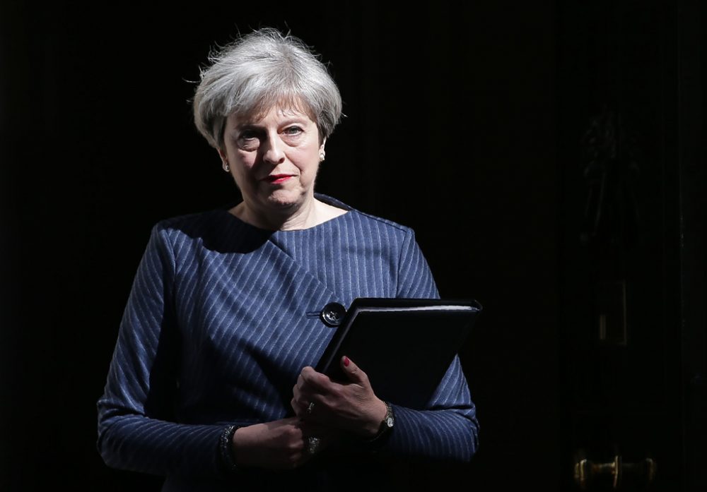 Die britische Premierministerin Theresa May