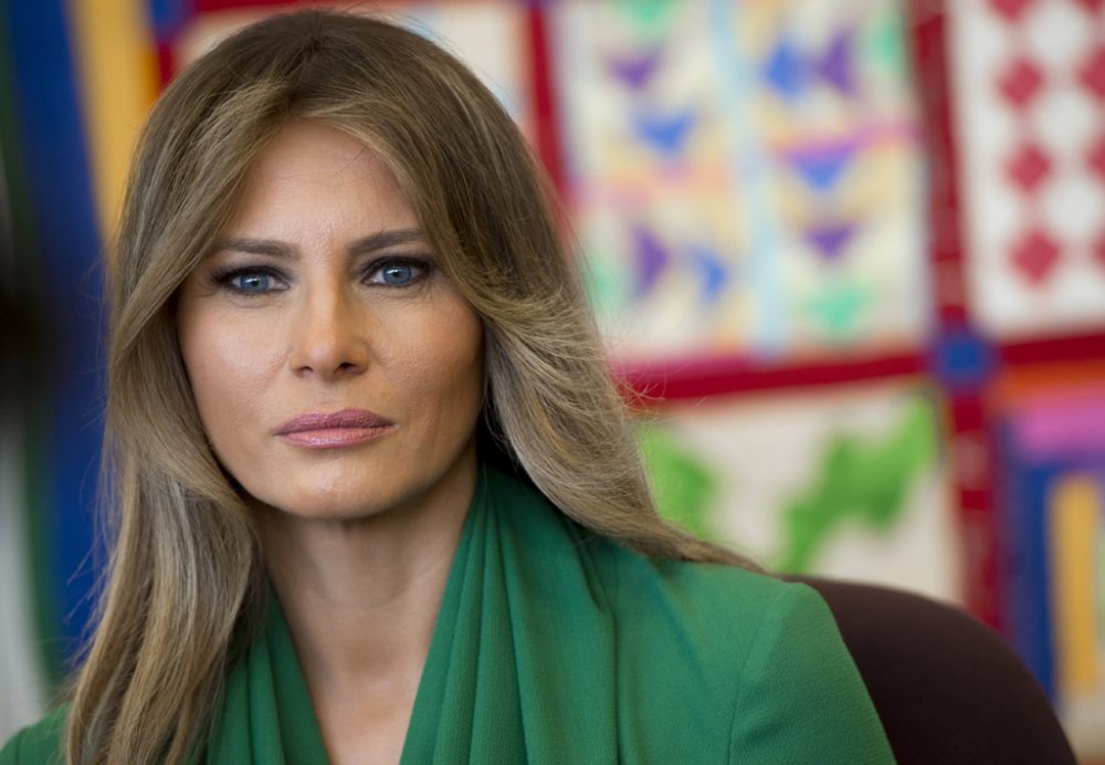 US-First Lady Melania Trump