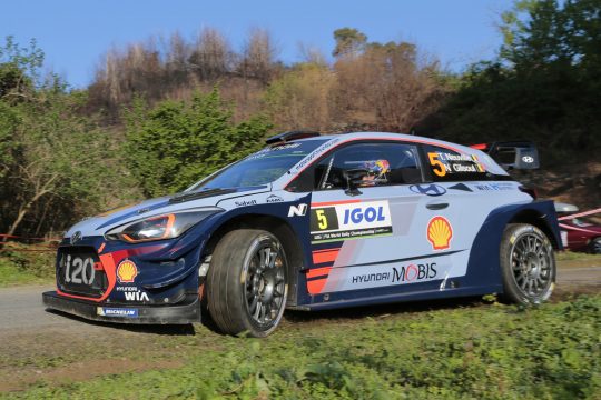 Thierry Neuville bei der Rallye Korsika