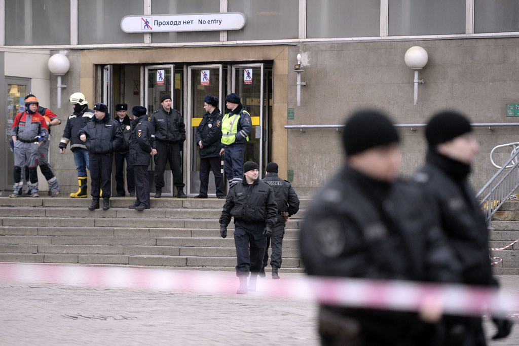 Terroranschlag auf U-Bahn in St. Petersburg