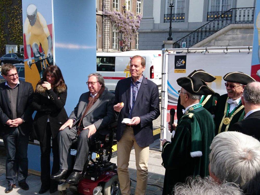 Tour De France Direktor Christian Prudhomme in Verviers