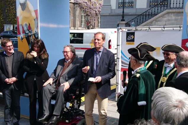 Tour De France Direktor Christian Prudhomme in Verviers