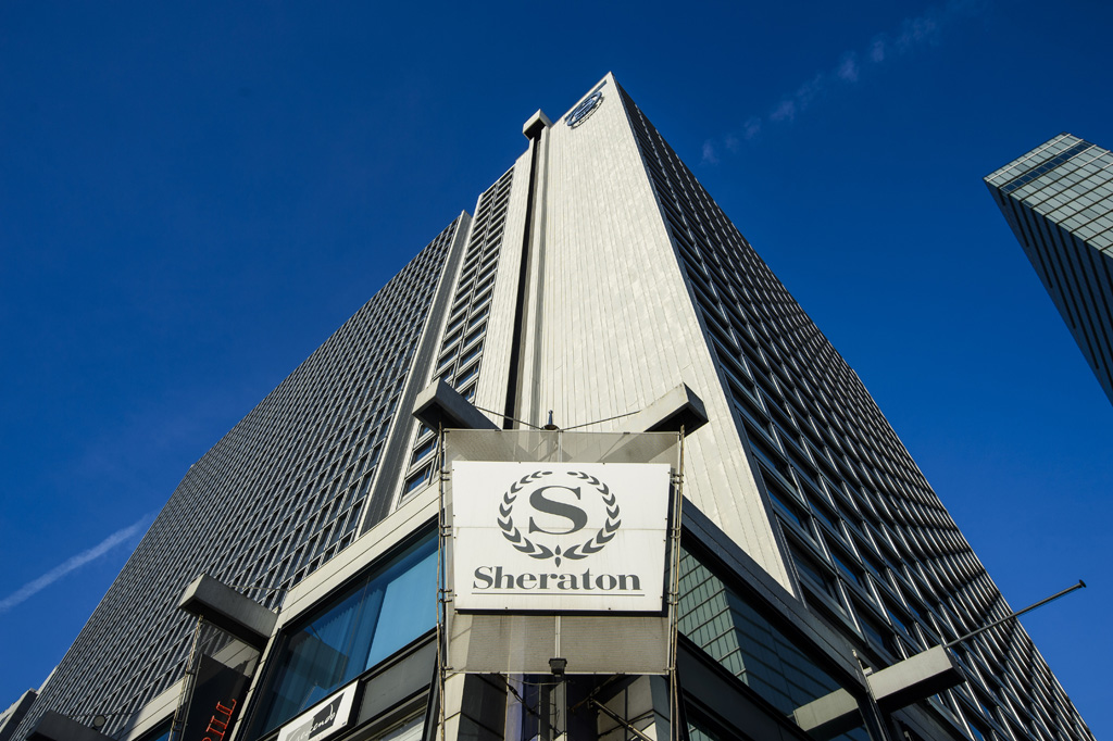 Sheraton-Hotel in der Brüsseler Innenstadt