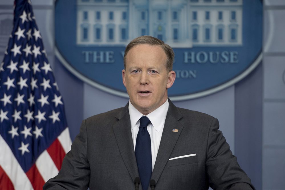 Trumps Sprecher Sean Spicer