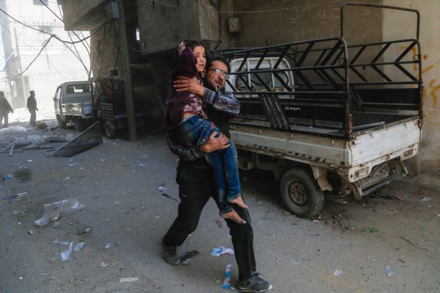 Mindestens 58 Tote bei Giftgasangriff in Syrien