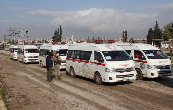 Syrien: Tausch von Einwohnern belagerter Orte hat begonnen