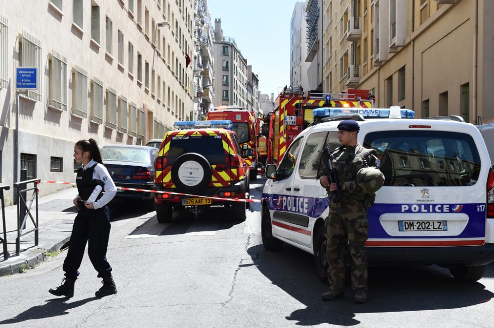 In Marseille sind zwei mutmaßliche Terroristen festgenommen worden (Foto vom 18. April)