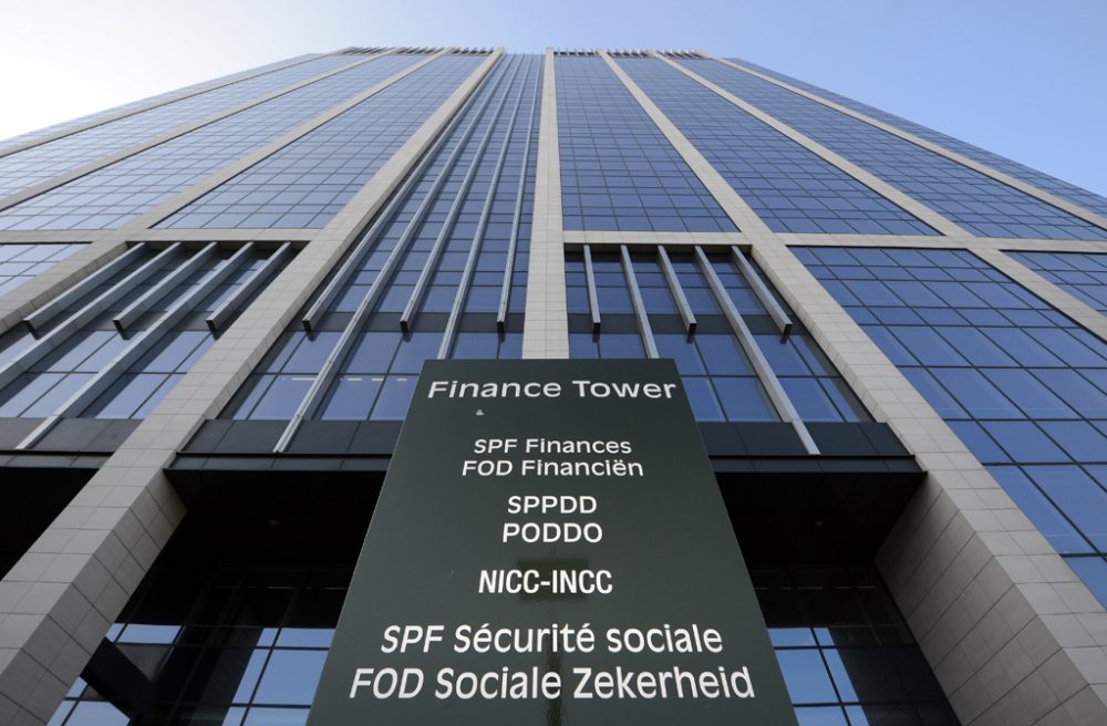 Der Finance Tower in Brüssel