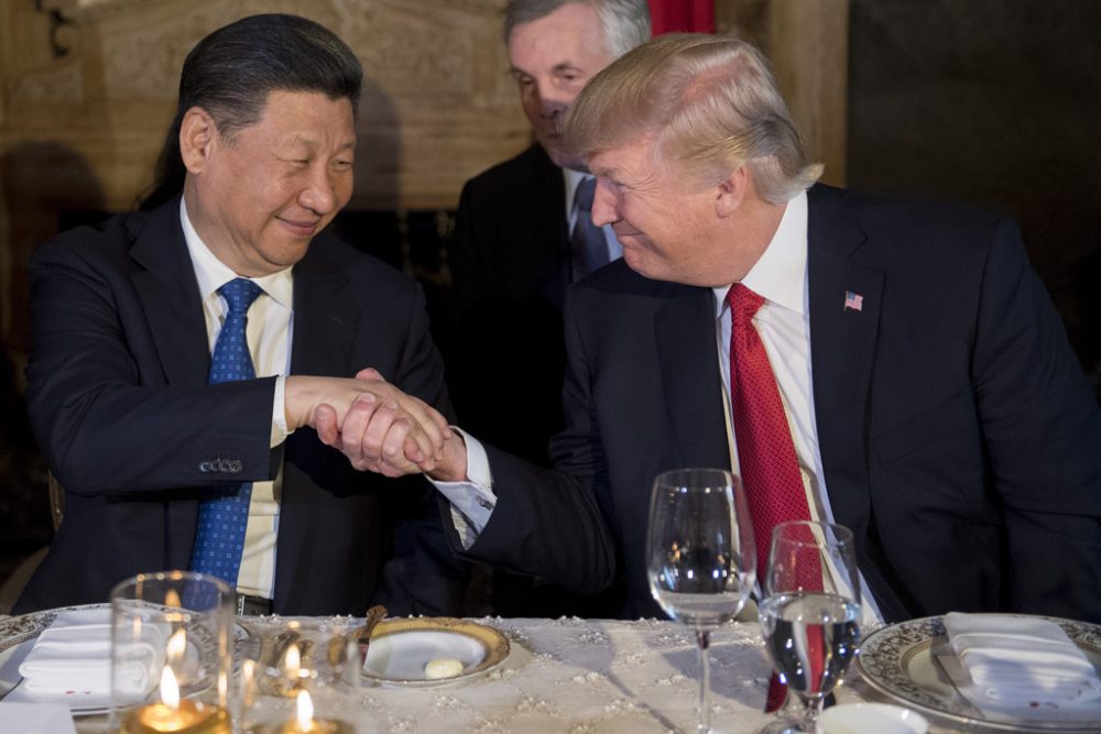 US-Präsident Trump trifft Chinas Präsidenten Xi Jinping