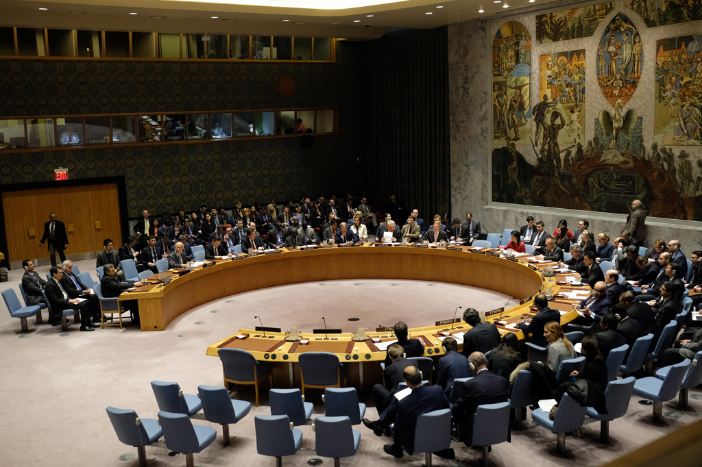 Der UN-Sicherheitsrat in New York (Archivbild: Jewel Samad/AFP)
