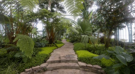 Königlichen Gewächshäuser in Laeken