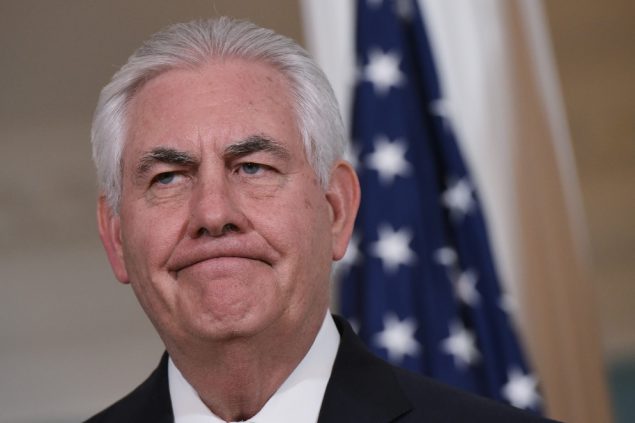 US-Außenminister Rex Tillerson