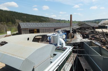 Brand in der Biogasanlage in Recht