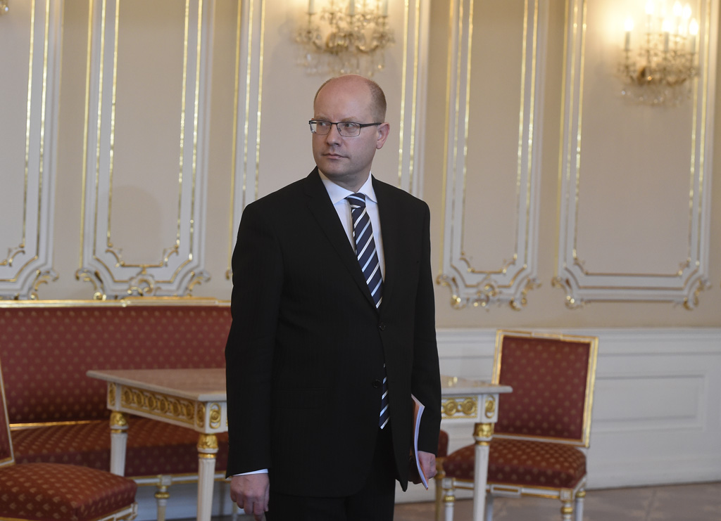 Der tschechiche Ministerpräsident Bohuslav Sobotka (2.5.2017)