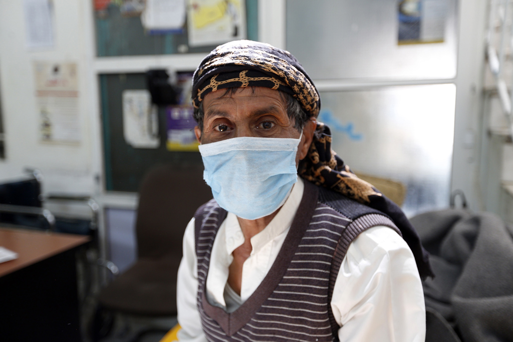 Cholera-Patient im Jemen