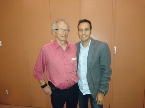 Jacky Cloth (l.) und Alexander Fickers