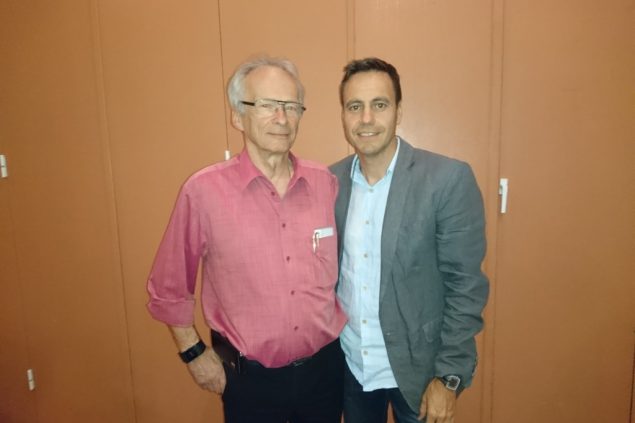 Jacky Cloth (l.) und Alexander Fickers