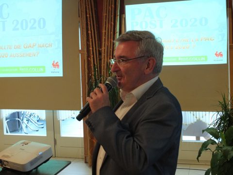 Landwirtschaftsminister René Collin in Meyerode