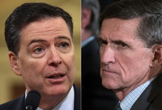 James Comey (l.) und Michael Flynn