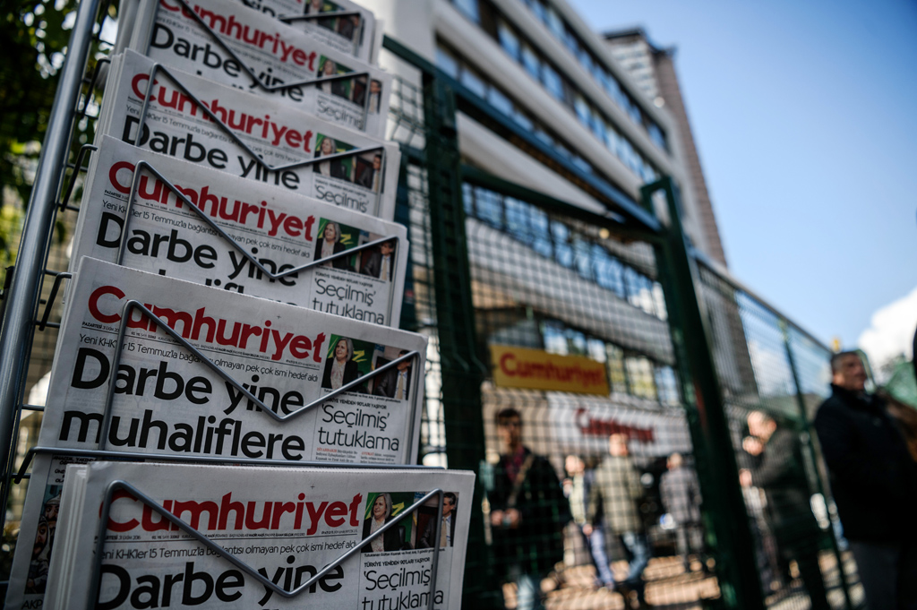Türkische Zeitung "Cumhuriyet"