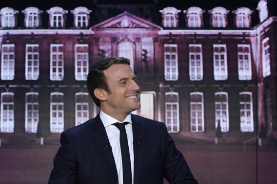 Zieht bald in den Elysee-Palast: Am Sonntag wird Emmanuel Macron als neuer Präsident der 5. Republik vereidigt