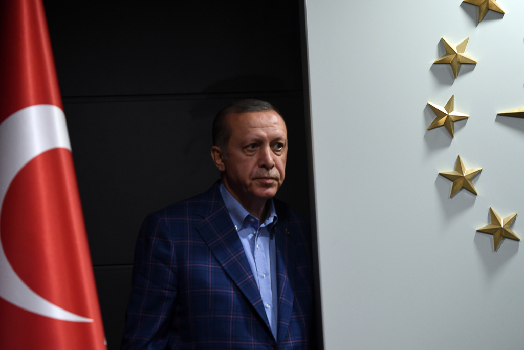 Der türkische Staatschef Recep Tayyip Erdogan