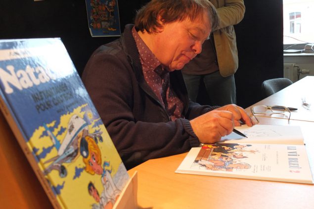 Comic-Ikone François Walthery stellt in der Bibliothek von Stavelot aus
