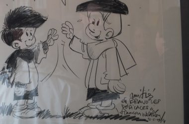 Comic-Ikone François Walthery stellt in der Bibliothek von Stavelot aus