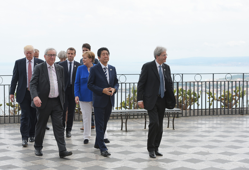 G7-Gipfel in Taormina auf Sizilien