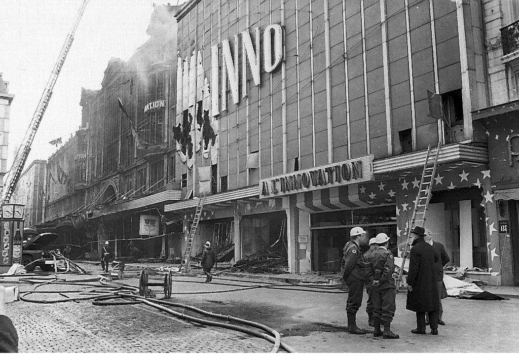 Inno-Großbrand am 22. Mai 1967