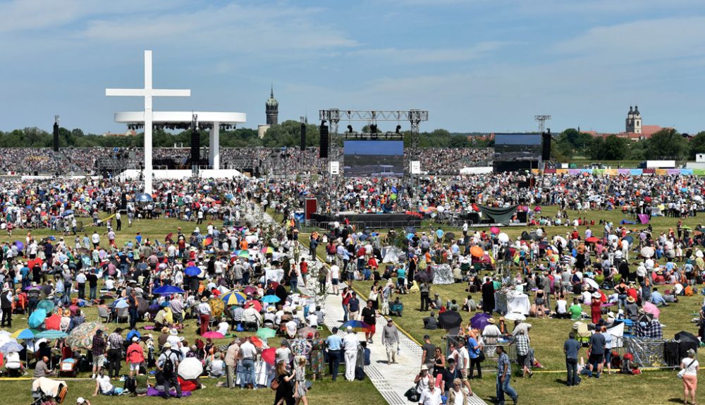 Abschlussgottesdienst des Kirchentags in Wittenberg