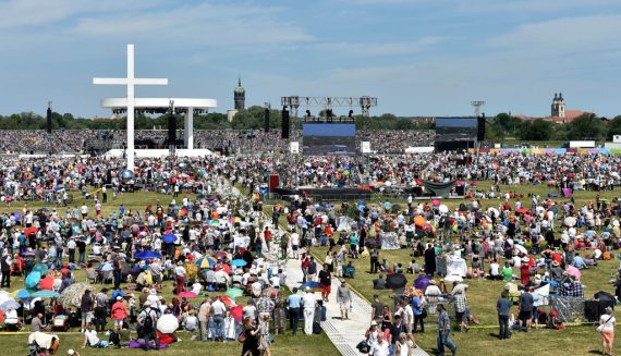 Abschlussgottesdienst des Kirchentags in Wittenberg