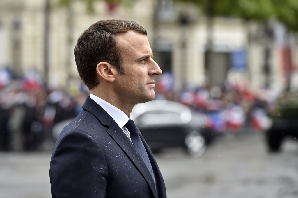 Frankreichs neuer Präsident Emmanuel Macron