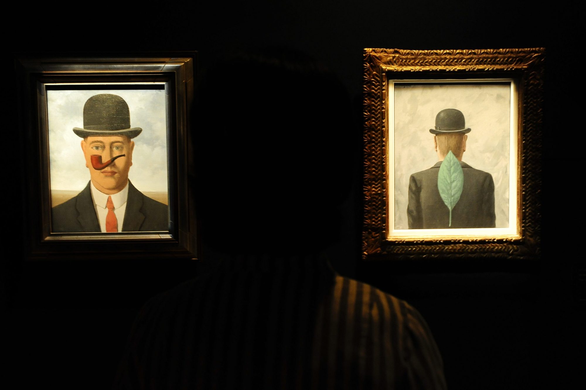 Bilder im Magritte Museum Brüssel 2009