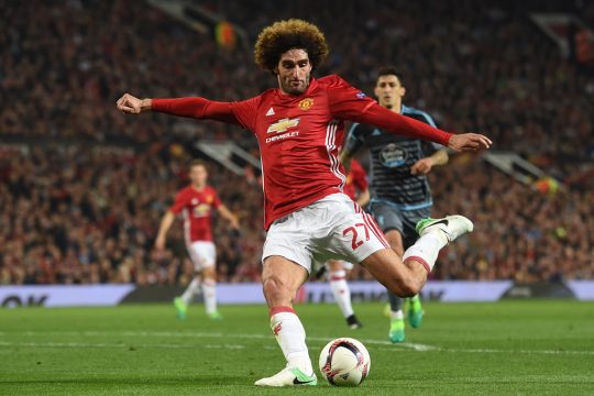 Marouane Fellaini im Halbfinal-Rückspiel gegen Celta Vigo