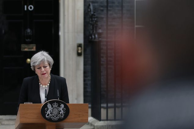 Premierministerin Theresa May
