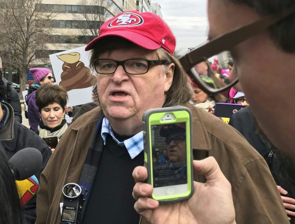 Michael Moore (Bild vom 20. Januar)