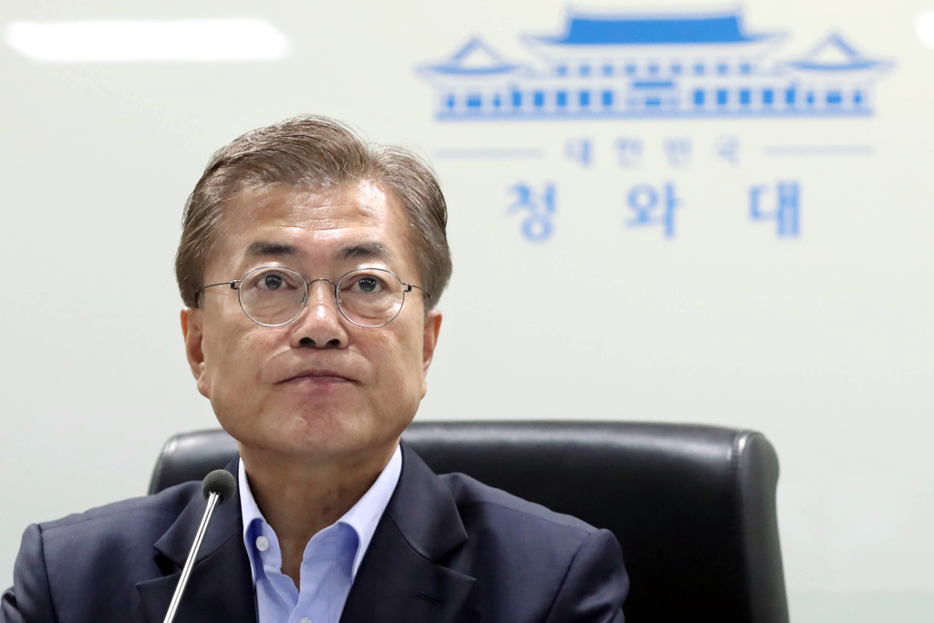 Südkoreas Präsident, Moon Jae In