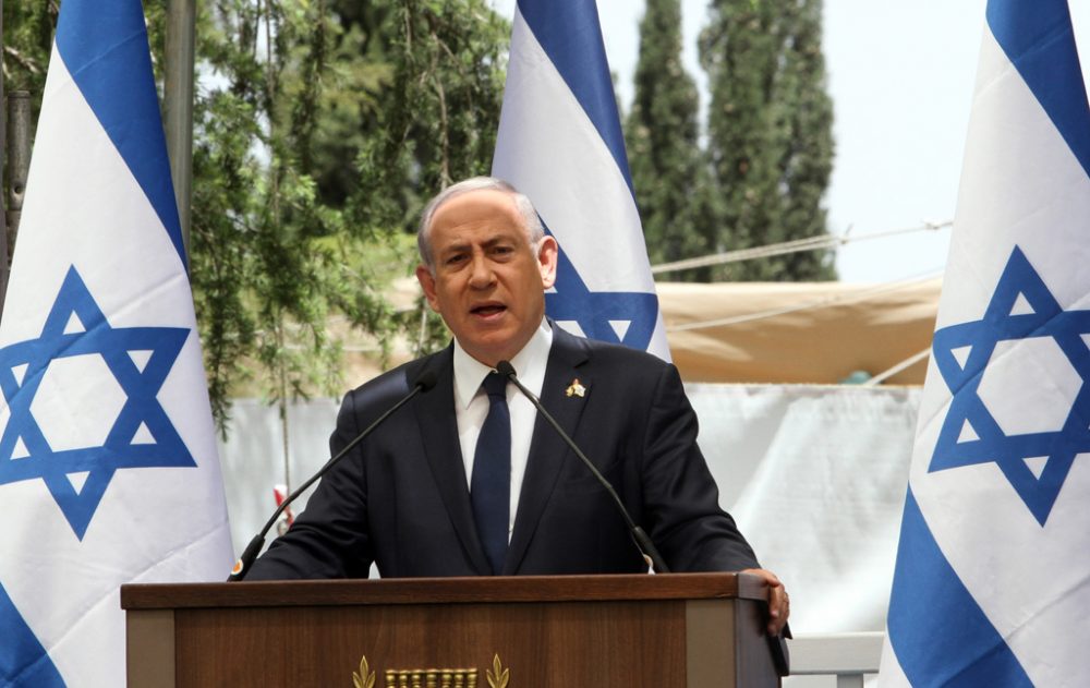 Israels Ministerpräsident Benjamin Netanjahu am 1.5.2017 in Jerusalem