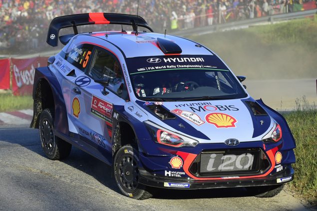 Thierry Neuville bei der Rallye Portugal