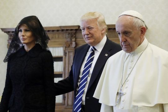Donald und Melania Trump zu Besuch bei Papst Franziskus